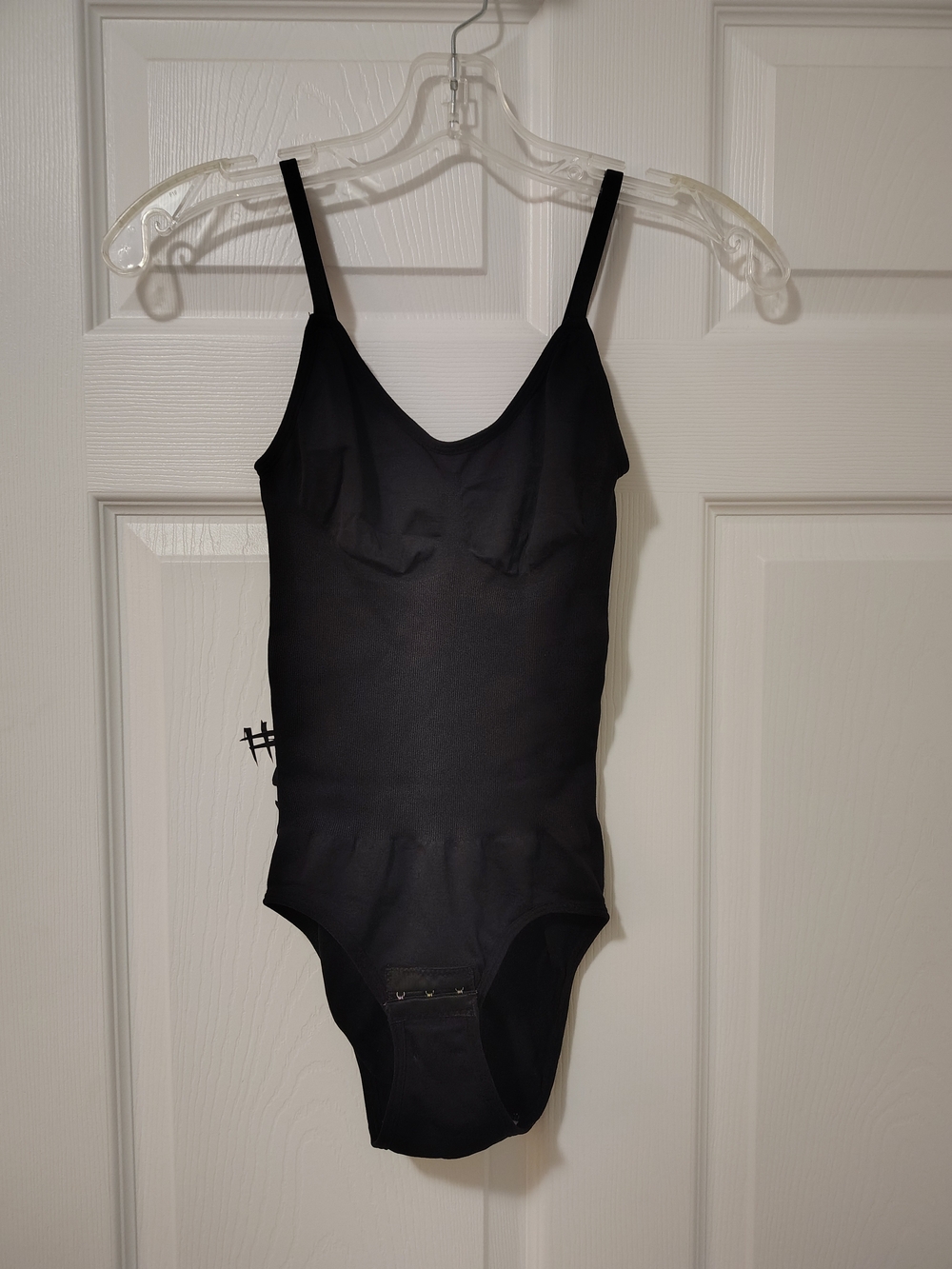 Black Women's Slim Fit Bodysuit - Sleek Everyday Layer